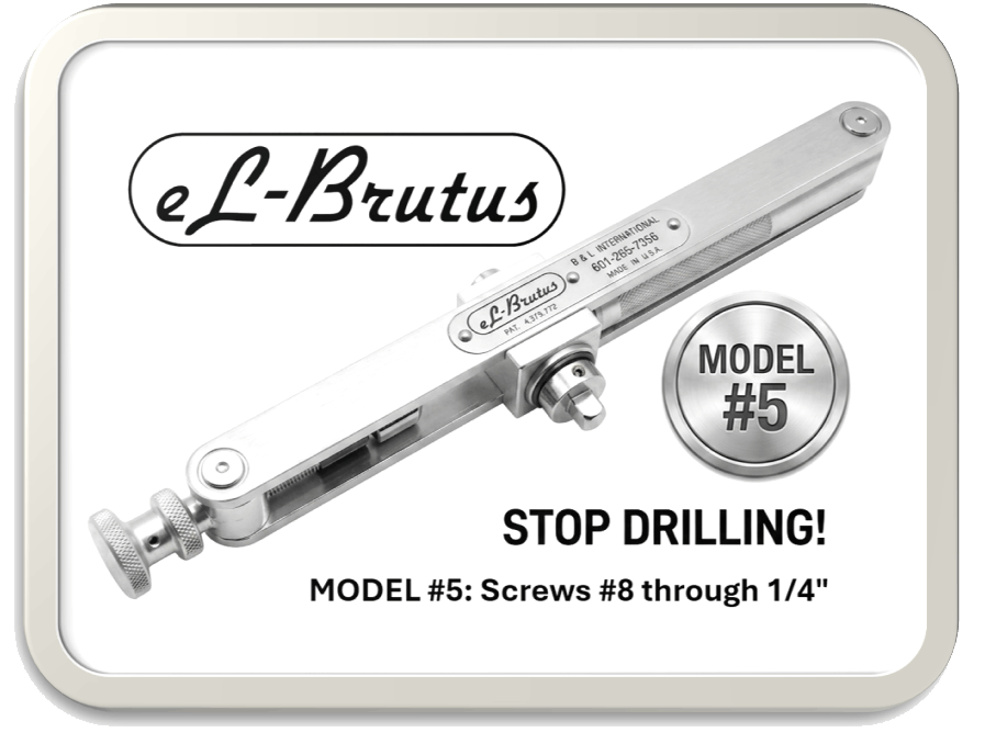 eL-Brutus Model 5 screw extractor